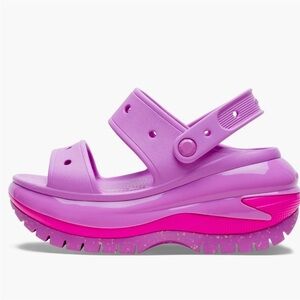 Crocs Classic Mega Crush Platform Sandals